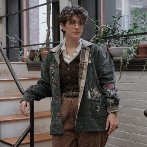 Common Thistle // The Botanist's Journal Jacket - PRESALE | 2XL