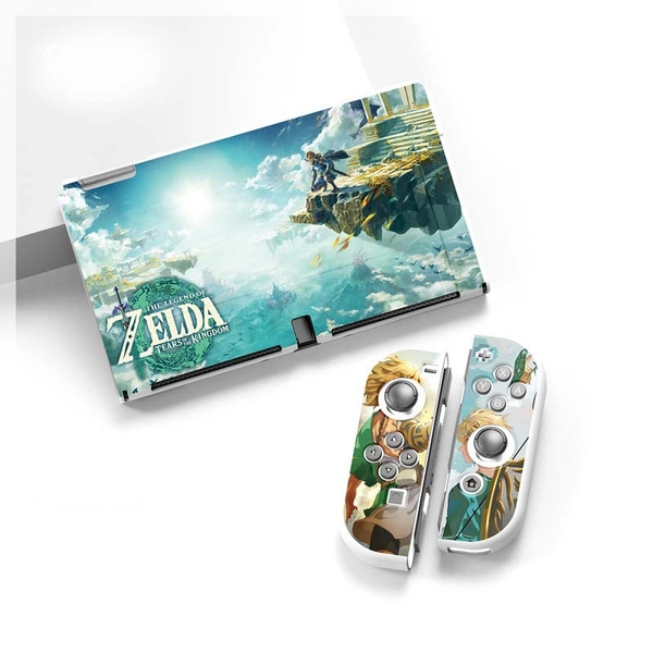 Tears of the Kingdom Switch OLED Case Soft TPU Legend of Zelda TOTK Switch Lite Cover - Switch / Game Console Cover