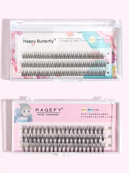 2boxes Natural Individual False Eyelash