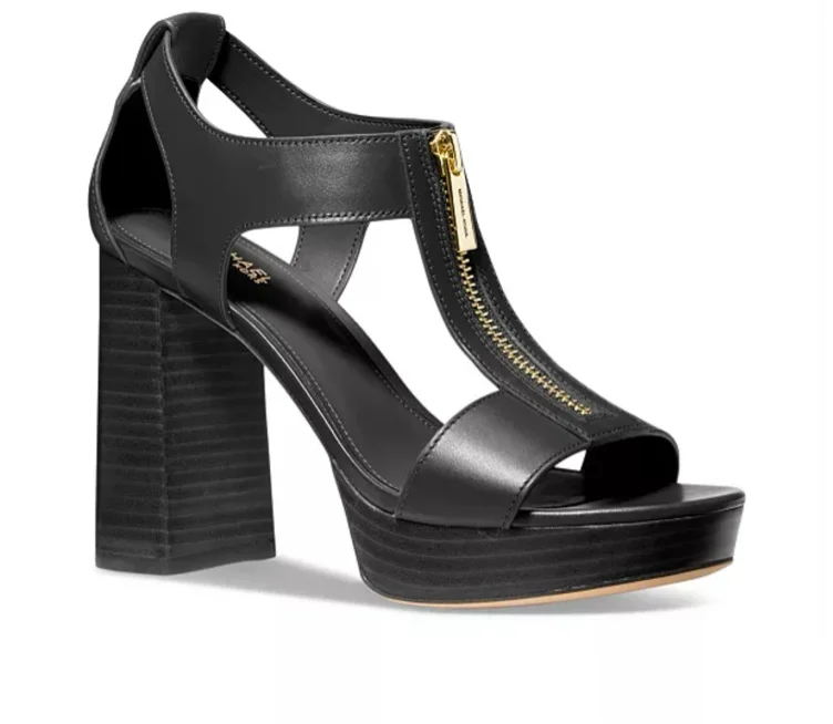 Berkley Mid Platform T-Strap Sandals