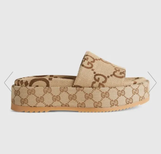 Gucci Platform Slide Sandals