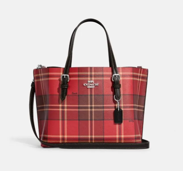 COACH Plaid Purse