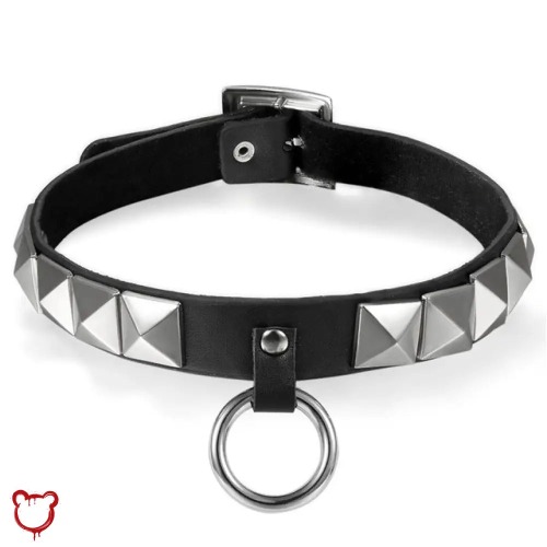 Gothic Lawbreaker Choker Ring