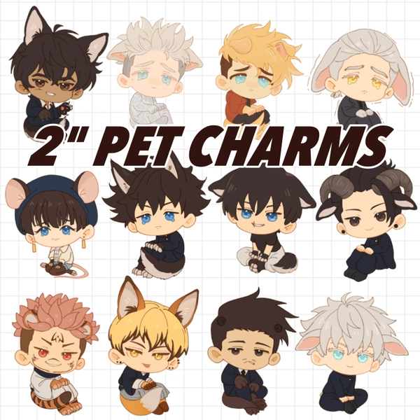pet charms | trigun/ juju k