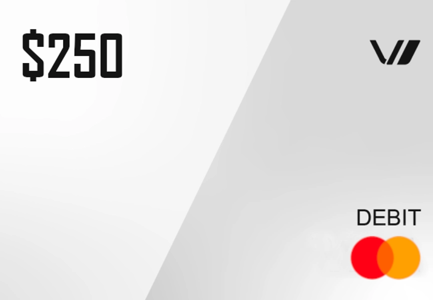 Virtual Mastercard $250 Gift Card (6 Months Expiration)