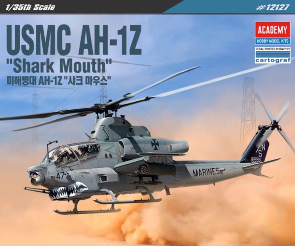 Academy 12127 1/35 USMC AH-1Z "Shark Mouth" | Default Title