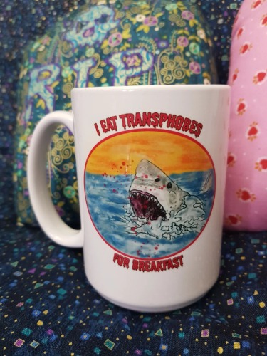 Shark Breakfast Mug