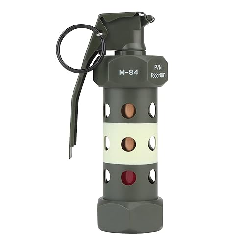 Zhongren Dummy Grenade Toy Model Plastic Grenades CS Airsoft Tactical Gear Accessories for Army Fans Cosplay Movie Props Outdoor - M-84