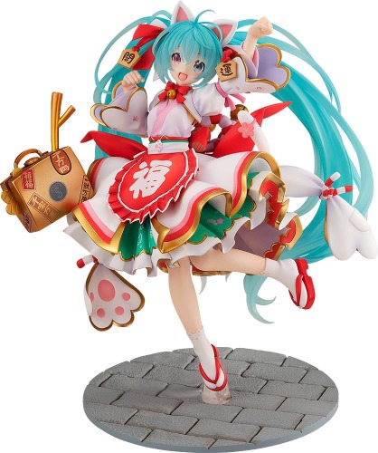 Vocaloid - Hatsune Miku - Hatsune Miku x Maneki Neko - KDcolle - 1/7 - Maneki Miku ver. (Kadokawa) - Brand New.