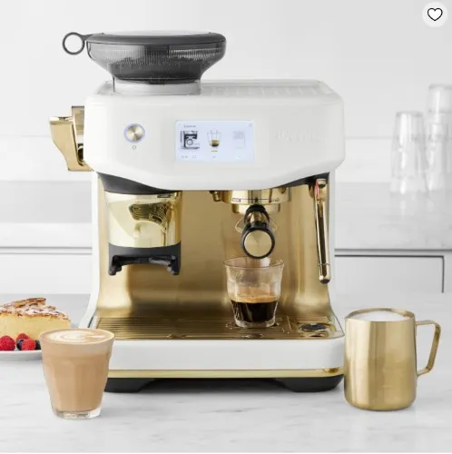 Breville Barista Touch Impress Espresso Machine Brass Collection