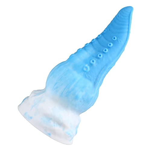 Tentacle Dildo Octopus Anal Plug Liquid Silicone, Seiecft Monster Dildo Adult Sex Toy with Strong Suction Cup for Vaginal G-Spot & Anal Play Suitable for Beginner - 8.2 Inch