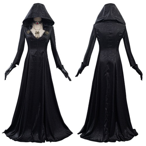 Resident Evil Village Bela Dimistrescu Halloween Drive Thru Cosplay Costume | Female / No / M