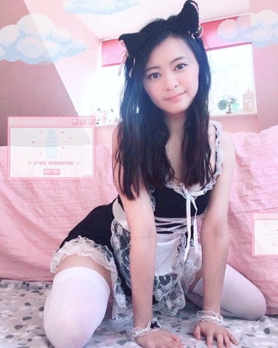 Solid Thigh High Stockings - White Stockings