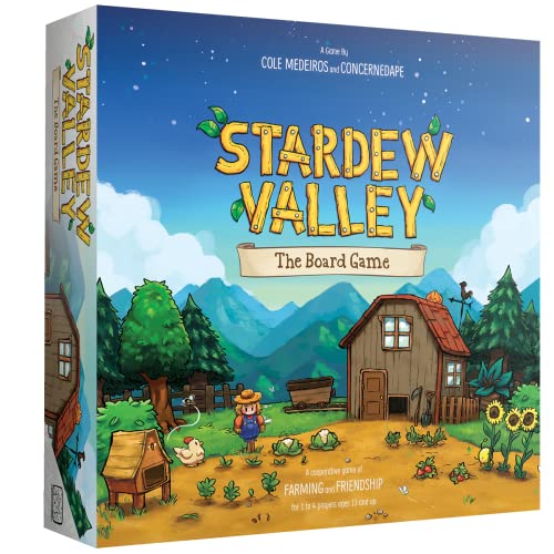 ConcernedApe LLC | Stardew Valley: The Board Game | Board Game | Ages 14+ | 1-4 Players | 45-200 Minutes Playing Time - Single