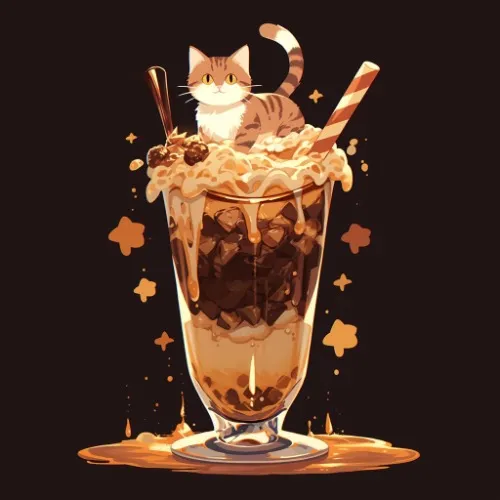 Chocolate Catgirl Milkshake