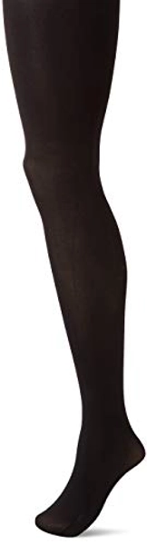 Hanes Women's Curves Sheer Black Tights HSP006