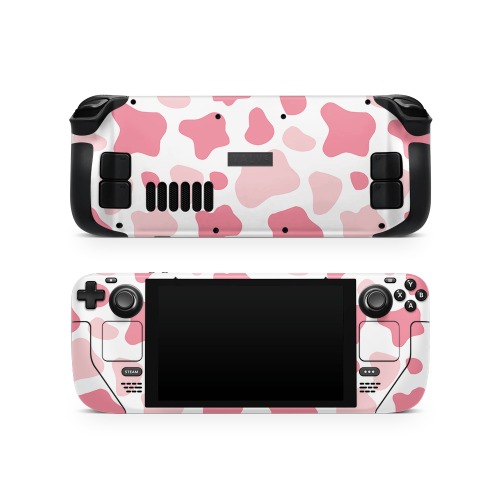 Strawberry Moo Moo Steam Deck LCD / OLED Skin