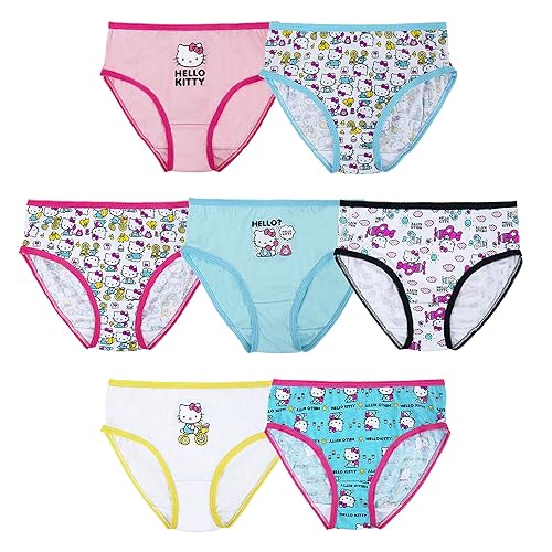 Hello Kitty Mädchen Underwear Multipacks Slip (7er Pack) - 6 - Hello Kitty Classic