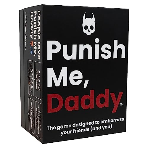 Punish Me, Daddy Card Game for Adults - Embarrassing Party Funniest Party Game for Adults - Great College, Bachelor or Bachelorette Game - Fun Adult Party Game - 18+ Version