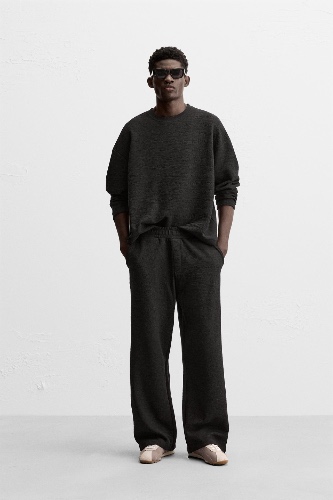 TEXTURED JACQUARD JOGGERS