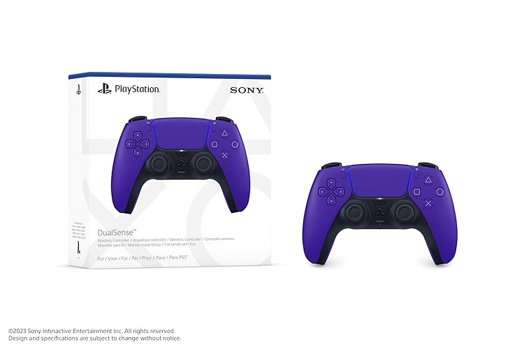 PS5 Dual Sense Wireless Controller Galactic Purple