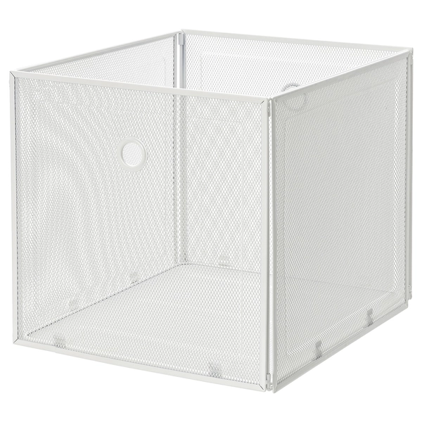 DRÖNJÖNS Storage box - white 13x14 ½x13 "