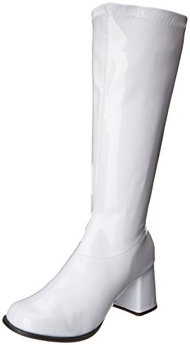 Ellie Shoes Women's Gogo Knee High Boot - 5 - White