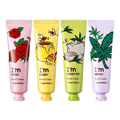 TONYMOLY I'm Hand Cream, Assorted 3, 4 Pack