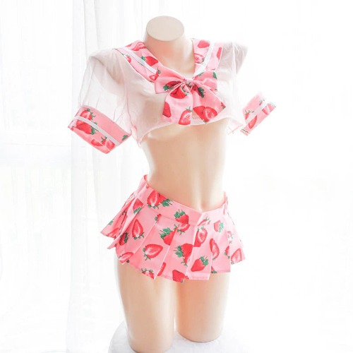 Strawberry Fields Lingerie - Strawberry