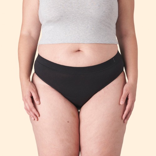 Heavy Cotton Bikini | Black / 3X