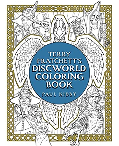 Terry Pratchett's Discworld Coloring Book - Paperback, Coloring Book