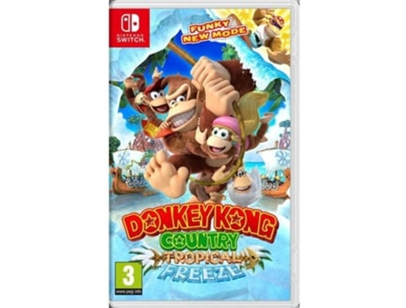 JOGO - Donkey Kong Country - Tropical Freeze para Nintendo Switch