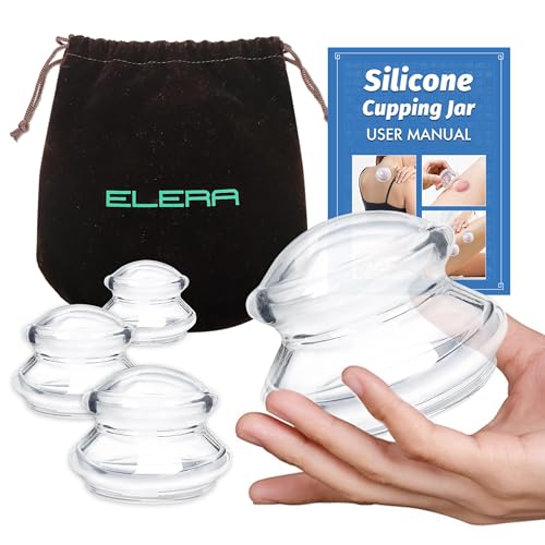 Elera Silicone Professional Cupping Massage Set