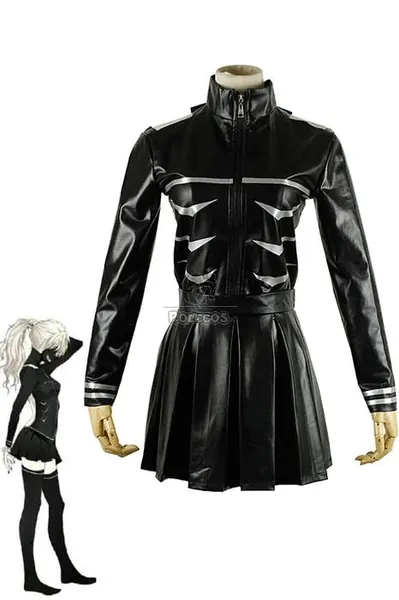 Buy Tokyo Ghoul Cosplay Kaneki Ken Costume Female Black Fighting Fancy Dress - RoleCosplay.com