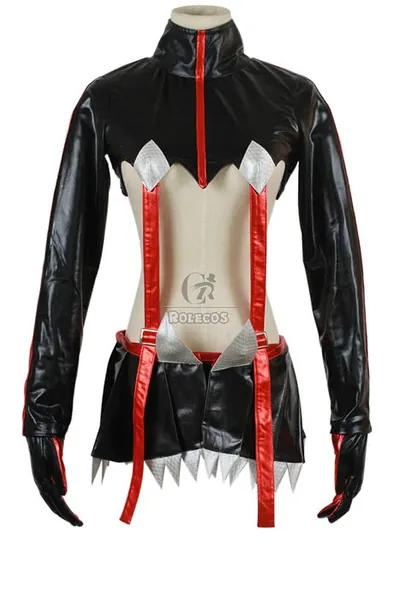 Buy Black Mixed Red Matoi Ryuuko Cosplay Costumes Kill La Kill New Uniform - RoleCosplay.com