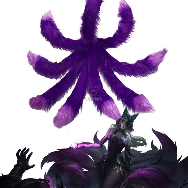 Buy LOL Coven Ahri Purple Tail Cosplay Prop - RoleCosplay.com