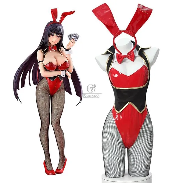 Buy Kakegurui Yumeko Jabami Bunny Girl Cosplay Costume - RoleCosplay.com