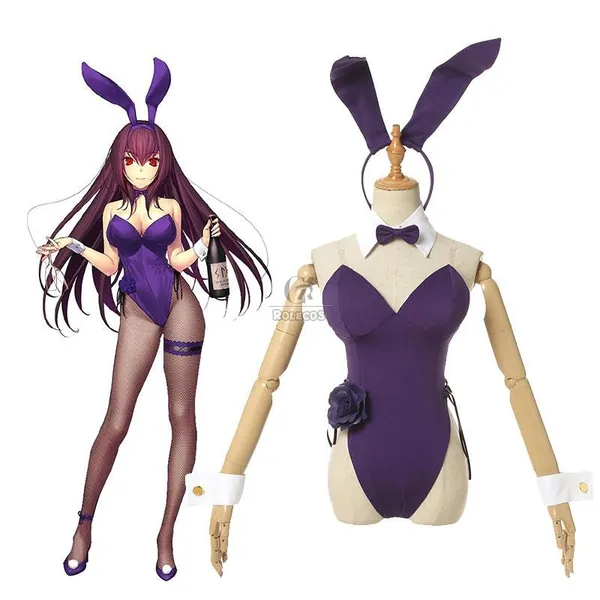 Buy FGO Fate Grand Order Scathach Scáthach Bunner Girl Cosplay Costume For Sale - RoleCosplay.com