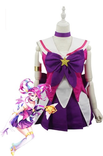 LOL Star Guardian Lux Cosplay Costumes Halloween Costume | free size / 7-12 Business Days