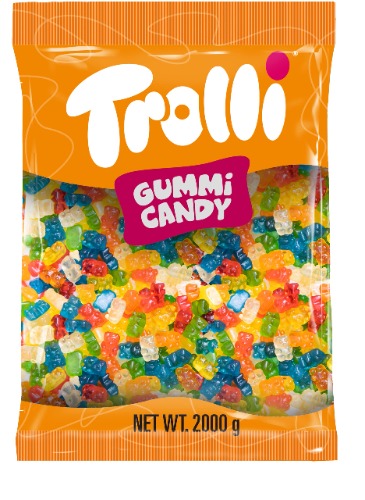 Trolli Gummi Bears Candy 2 kg - 2 kg (Pack of 1)