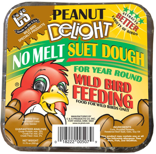 C&S Peanut Delight No Melt Suet Dough