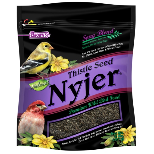 Song Blend® Nyjer (Thistle Seed) - F.M. Brown's | Wholesale Small Animal & Bird Seed Suppliers