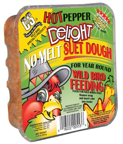 C&S Hot Pepper Delight No Melt Suet Dough