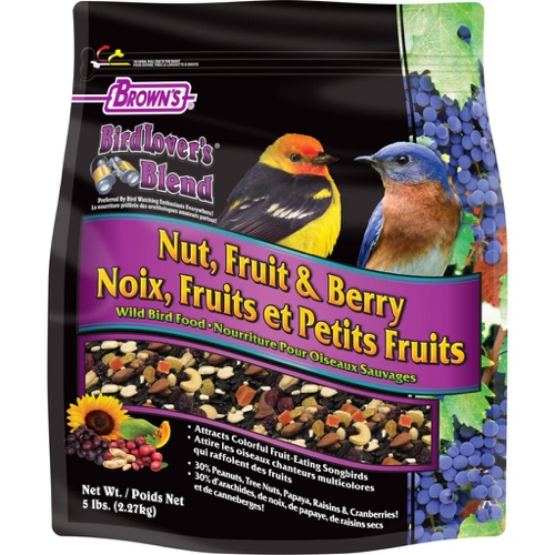 Bird Lover’s Blend® Nut, Fruit & Berry - F.M. Brown's | Wholesale Small Animal & Bird Seed Suppliers