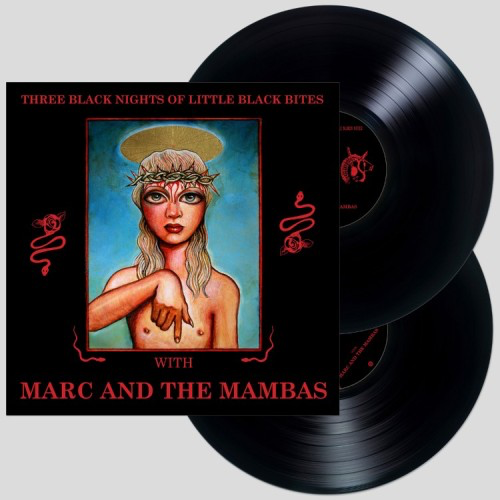 MARC & THE MAMBAS - 'Three Black Nights Of Little Black Bites' 2LP BLACK (CSR350LP)