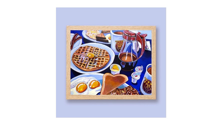Waffle House Feast Print by Laurel Greenfield — LAUREL GREENFIELD ART