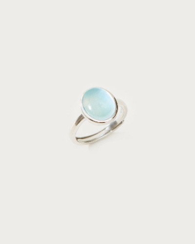Aquamarine Ring in Silver | Silver