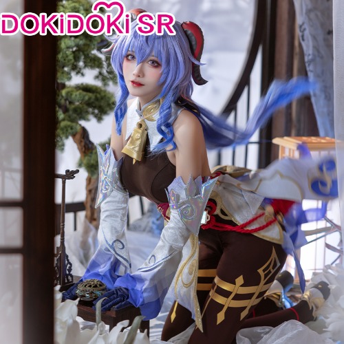 【Ready For Ship】DokiDoki-SR Game Genshin Impact Cosplay Gan Yu Costume Ganyu | M