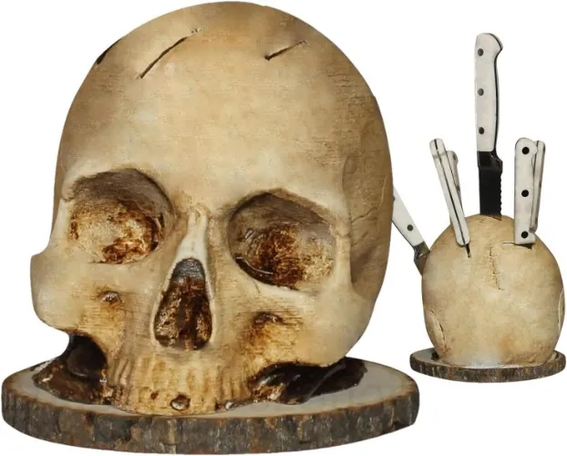 Skull Knife Holder