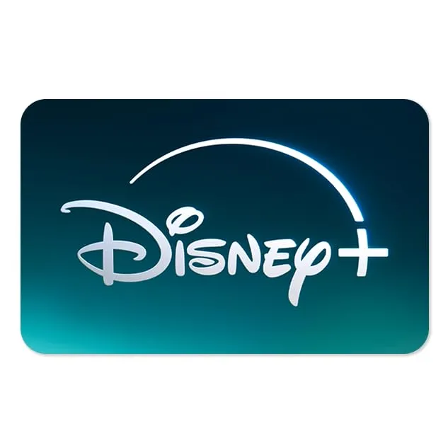 Disney + streaming card